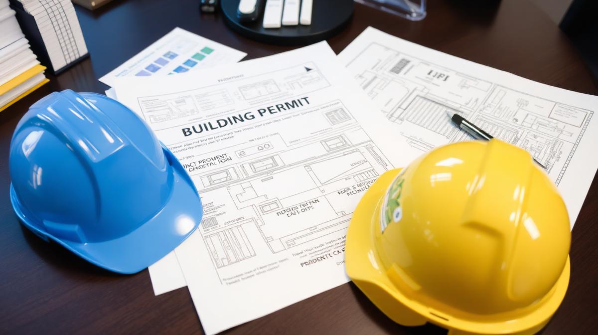 Building permits and construction plans